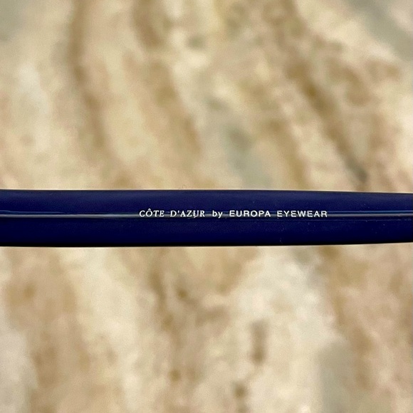 NEW WITH TAGS Cote d’Azur glasses frame, model CDA93 with case - Picture 4 of 6